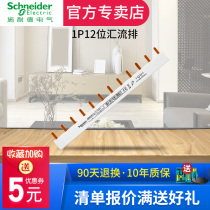 Schneider Bus Bar 1p Air switch connection copper bar German import can cut wire 12 bus bar