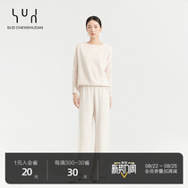 SUD Wei Light Shsets Luxurious G End Super Twine Heavy Pound Triple Acetate Extreme Long Sleeve Blouse Blouse Blouse Suit