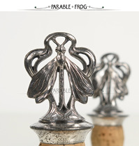 Incense Bar-Frog Fable-Art Nouveau-Western Antiques-Wine Stopper-Wine Set-ArtNouveau-WMF