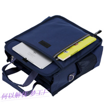 Middle School students Hand bag carrying book men and women hand supplementary school bag large capacity cloth bag with zipper campus
