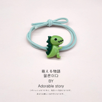 South Korean head rope Korean version of Korean version small dinosaur cute zahn Hair Rope Sen Girl Web Red Ins rubber gluten hair ring