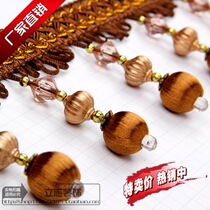 84 yuan 12 m curtain lace lace flow Su accessories clothes furniture lantern wooden bead wire lace