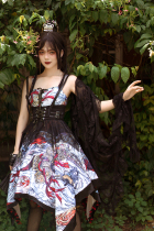 (Spot)Qi Tian * Make a scene in Heaven Handsome saint girdle JSK