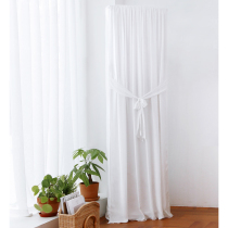 Square air conditioning dust cover sleeve vertical living room minimalist ins cloth art Han style square cabinet General Glimey