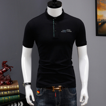 Summer thin Paul T-shirt men Cotton lapel top business trend shirt men half sleeve polo shirt