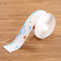 Kitchen sink waterproof patch printing sink toilet toilet patch countertop gap water Strip self-adhesive seam patch