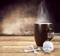 Curious shape silicone tea Skeleton fun silicone tea machine food grade silicone skull skull tea bag