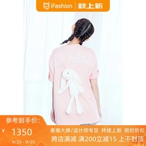 Cccm 13 DE MARZO Mencius same three-dimensional toy rabbit loose short sleeve Ouyang Nana