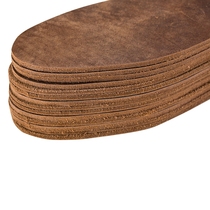Handmade leather insole male and female leather shoes insole soft winter breathable movement