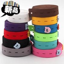 Retainer Hems fixed closure Colored cuffs Baby pants strap clip Elastic belt Baby elastic rope