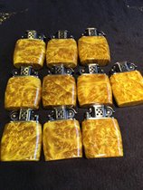  Gold Camphor lighter Gold silk nan kerosene lighter Grinding wheel windproof retro creative personality trend lettering boyfriend