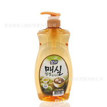 South Korea CJ Hejmeishi Detergent Plant Extract Kitchen Fruit and Vegetable Tableware Cleaner 1kg Detergent Bottle