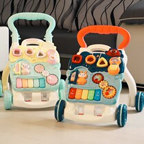 Baby Walker trolley multi-function anti-rollover O-leg learning walk help 6-7-18 months baby toy