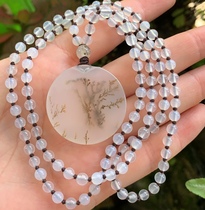 Yang Yujia natural yellow dragon jade ice red yellow aquatic flower flower is round no matter pendant pendant certificate popularity New