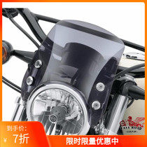 70% off Harley Sportman modified small windshield 883 1200 modified black windshield 57400184