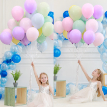 Net Red Macarons Color Balloon Wedding Wedding House Decoration Thickened Mixup Wedding Arrangement Children Birthday Party Balloons