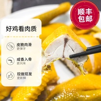 Guangdong specialty salt baked chicken 800g authentic Meizhou Hakka cooked food instant hand tear salt chicken white cut chicken soy sauce chicken