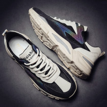 Europe station 2022 spring new breathable mesh surface sports casual shoes Han version trendy men 100 lap low helper shoes