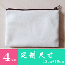 Cotton bag linen bag Canvas bundle pocket drawstring shopping bag batch custom environmental protection bag coin bag plus printed logo