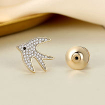 Winy Brooch South Korea Womens Ins Small Fresher Personality Brief Fashion 100 Hitch Mesh Red Gentle Light Luxury High Level Sensation