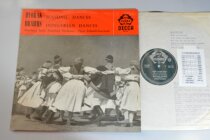 Dvorak Slavic dance Brahms Hungarian dance song Isserstedt black rubber LP