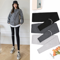Pregnant Woman Pants Spring Outwear Fashion Long Pants Tidal Moms Black Small Leggings Pants Spring Autumn Casual Tobelly Pregnant pregnant woman with underpants