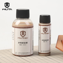 Vegetable tanned leather edge banding liquid Italian water-based trimming liquid Leather polishing leather edge treatment agent 100ml