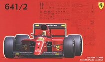 Fuji Beauty 1 20 F1 assembly car model Ferrari 641 2 09214
