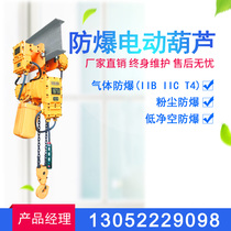 Ring chain explosion-proof electric hoist 220v380v gourd 1 ton 1 ton 2 ton 2 ton 5 ton 5 ton 10 ton Explosion-proof hoist