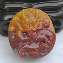 Yellow Dragon Jade Belt Buckle Dragon World Belt Jade Pendant Belt Jade Buckle Mens Waist Brand Buckle