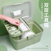 Medecor toolbox can be placed with phototherapy machines Large capacity Micheal Division Special portable multilayer portable storage box Large number