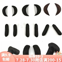 Costume Hanfu pad Hair bag Wig pad Hair stick Crescent bag Soft horn A variety of floor bridal pad hair plate hair bag