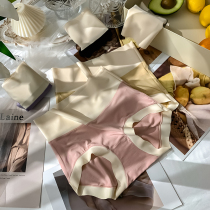 High waist modal belly underwear female wormwood antibacterial bottom crotch large size fat MM seamless Japanese ladies briefs head