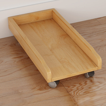 Office Desk Accessories Computer Mainframe Tray with Roller Removable Cooling Chassis Bracket Office Furniture