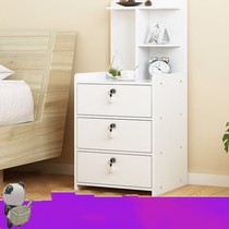 Storage Box restaurant small cabinet table frame student bedside table bedroom rack combination cabinet high and low cabinet table with lock