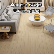 Bar wood grain brick 150 * 900 Bedroom retro imitation solid wood Tile Clothing Shop Balcony Full Porcelain Anti Slip Floor Brick