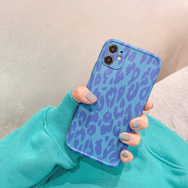 Japanese and Korean wind blue BAO WEN for iphone11pro mobile phone case promax Apple x All-inclusive xr Anti-drop xs max xsmax xsmax ipphon