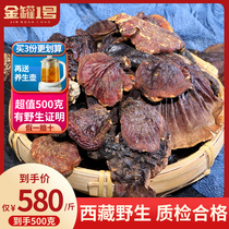 Tibet wild Ganoderma lucidum authentic Linzhi specialty small flower dry goods non-Changbai Mountain Ganoderma lucidum grass slices 500g