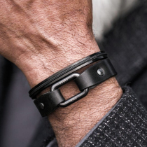 Holland pig and hen cowhide bracelet hand rope boat rope bracelet trendy brand