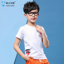 Knight Baylor Children's Wear 2020 New Boys Short Sleeve T-Shirt Summer Children's Korean T-Shirt Children's Jacket Summer Wear