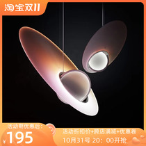 Nordic galaxy satellite restaurant modern minimalist designer personality bar exhibition hall bedroom decoration atmosphere chandelier