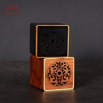 China National Museum Yiziu Grandson Wood Carving Creative Wireless Bluetooth Speaker Mini Home Birthday Gift