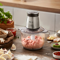 Little bear meat grinder household electric small cooking machine multifunctional beating meat filling mixer mincer garlic Mud Artifact