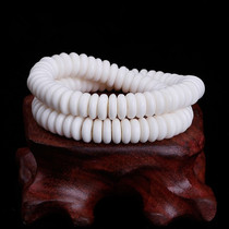 Natural Yak Bone Septer Abacus Beads Handstring Sepal Beads Buddha Pearl Beads Essay to Play DIY Kong Star Moon Bodhi Moon Bodhi Accessories