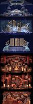 10 sets of wedding whole case PSD source file scheme renderings new Chinese design draft wedding hand-painted material props