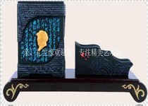 Chairman Mao pen holder Business card holder set Activated carbon collection practical taste ornaments Send friends Mao Zedong stationery table