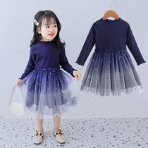 Girl Lian Dress 2020 Spring New Baby Spring Autumn Children Skirt Girl Spring Dress Dress Princess Dresses Dresses Dresses