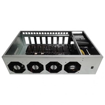 New 8-card chassis quasi-system desktop host eight-card 60MM straight-plug platform RTX3060 dedicated cracked version