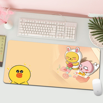 Anime card lion oversized Creative mouse pad office home table pad cute cartoon keyboard mouse pad