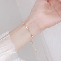 Star Bracelet ins niche design girl bracelet female sterling silver student bracelet female Korean version simple personality accessories